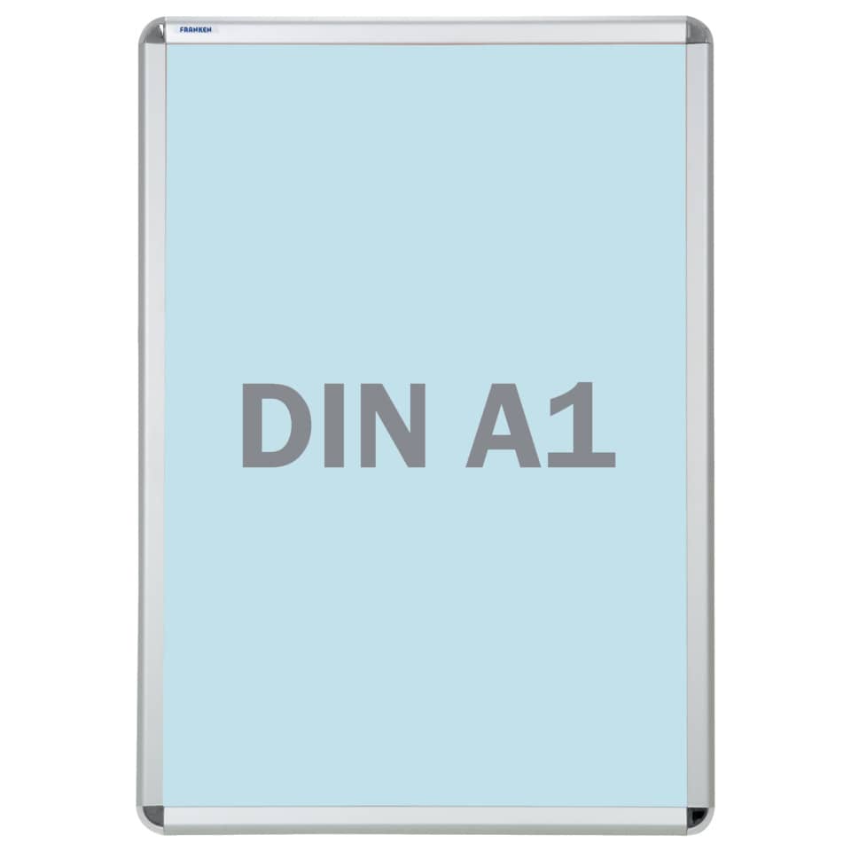 DIN A1, Poster, Frameless, Display board, Framed