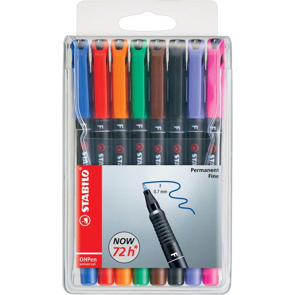 Marker, Stift, Permanent, Fine, Mehrfarbig