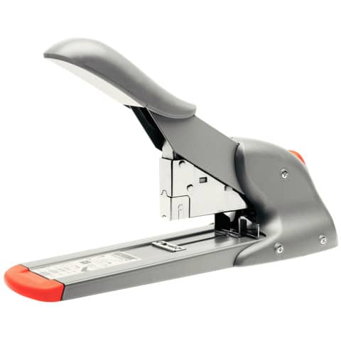 Blockheftgerät HD110, Stahl, 110 Blatt, silber/orange RAPID 21080815