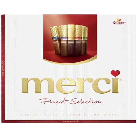 Schokolade Merci Große Vielfalt 250g Zugabe STORCK 79914