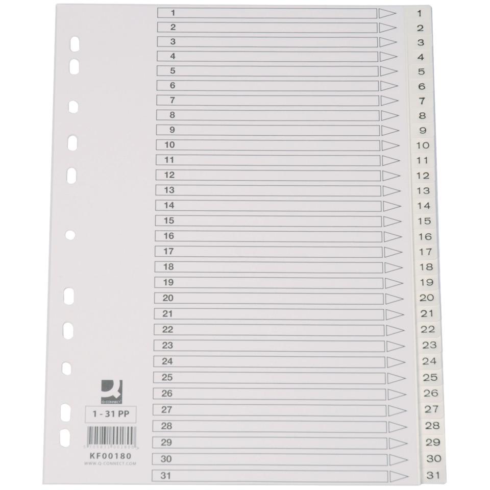 Indextrenner, Etikettblatt, Druckerzubehör, Trennblatt, Nummernblatt