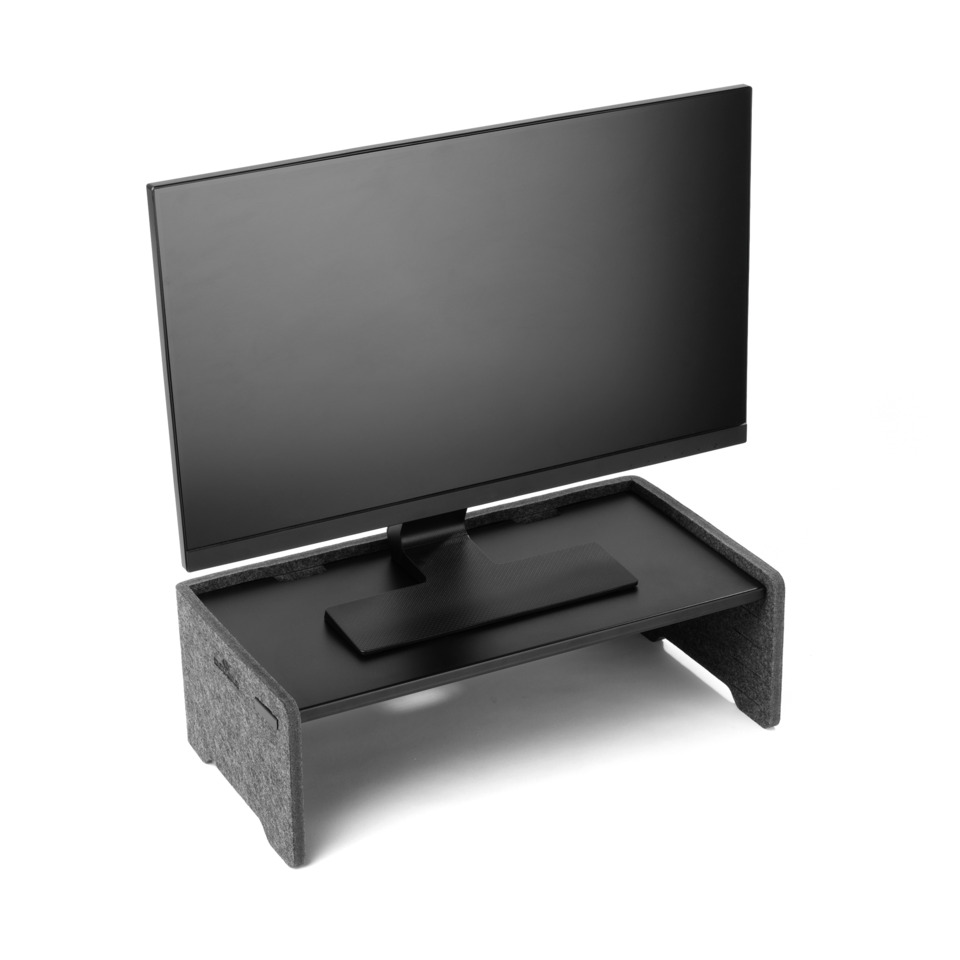 Monitorständer, Schreibtischständer, Fernsehständer, Monitorerhöhung, Schaumstoffpolster