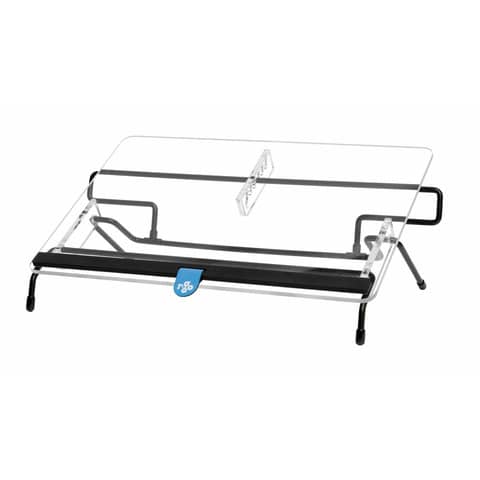Dokumentenhalter Flex Read, Mittel, einstellbar, transparent R-Go Tools RGODOFRTR