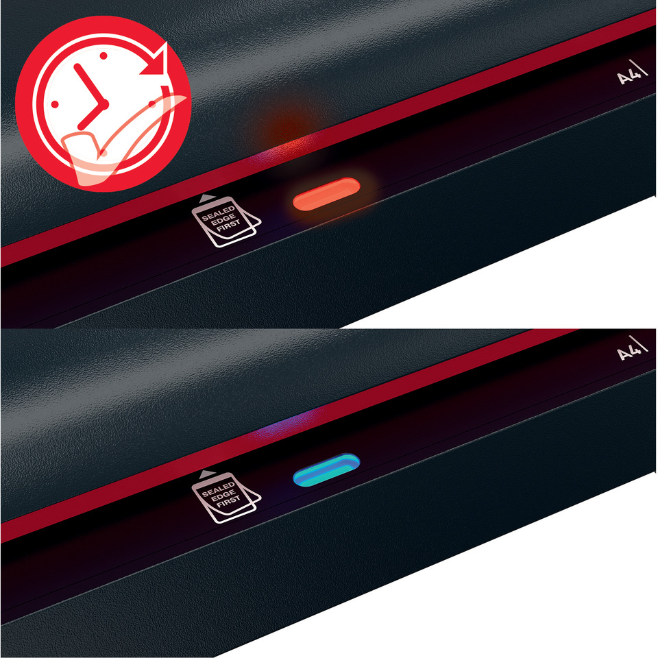 LED, Schnittschutz, Schwarz, Rote Leiste, Sichtfenster