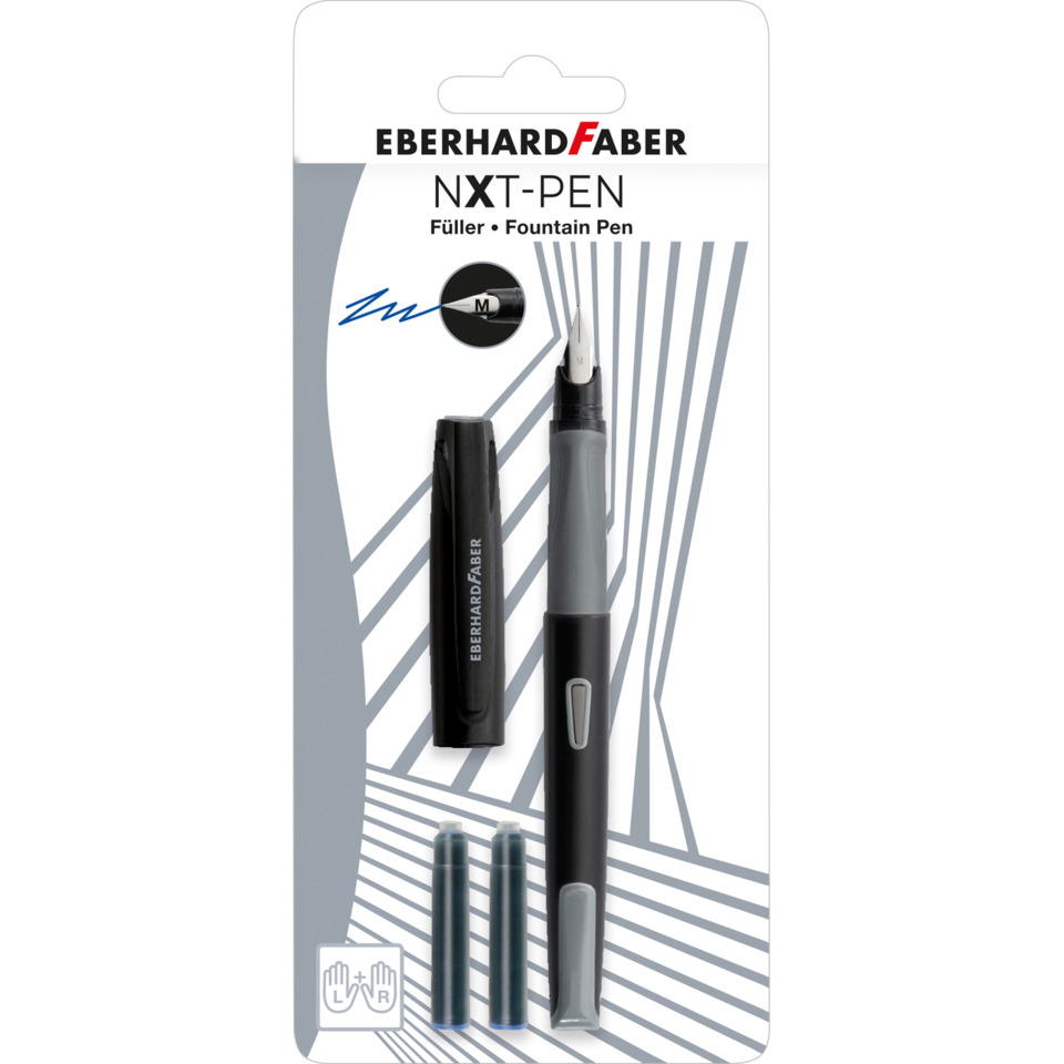 Fountain Pen, Nib, Replacement Cartridge, Grip, Cap