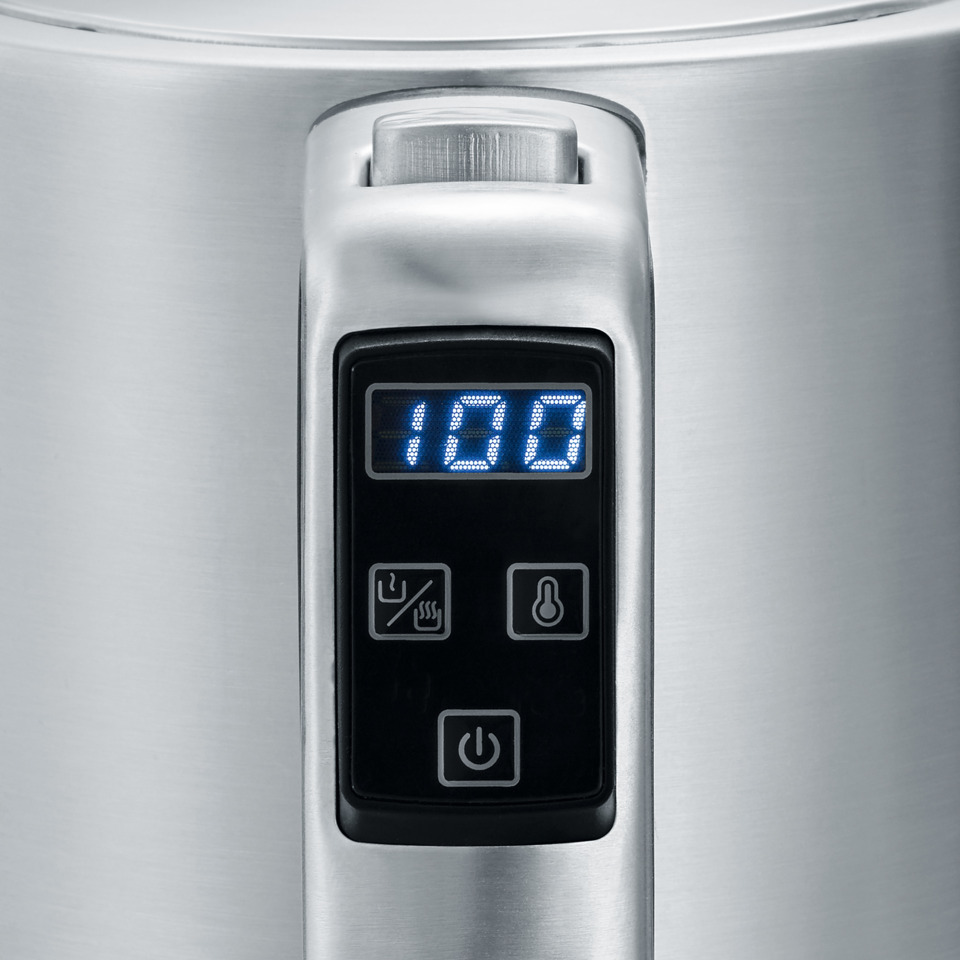 digital display, Temperatur, Bedienung, Edelstahl, Kessel