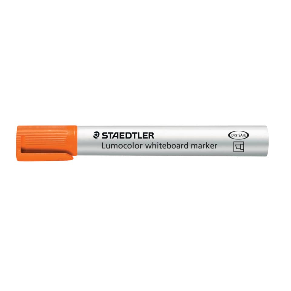 Lumo color marker, Whiteboard marker, Orange cap, Staedtler, Marker pen