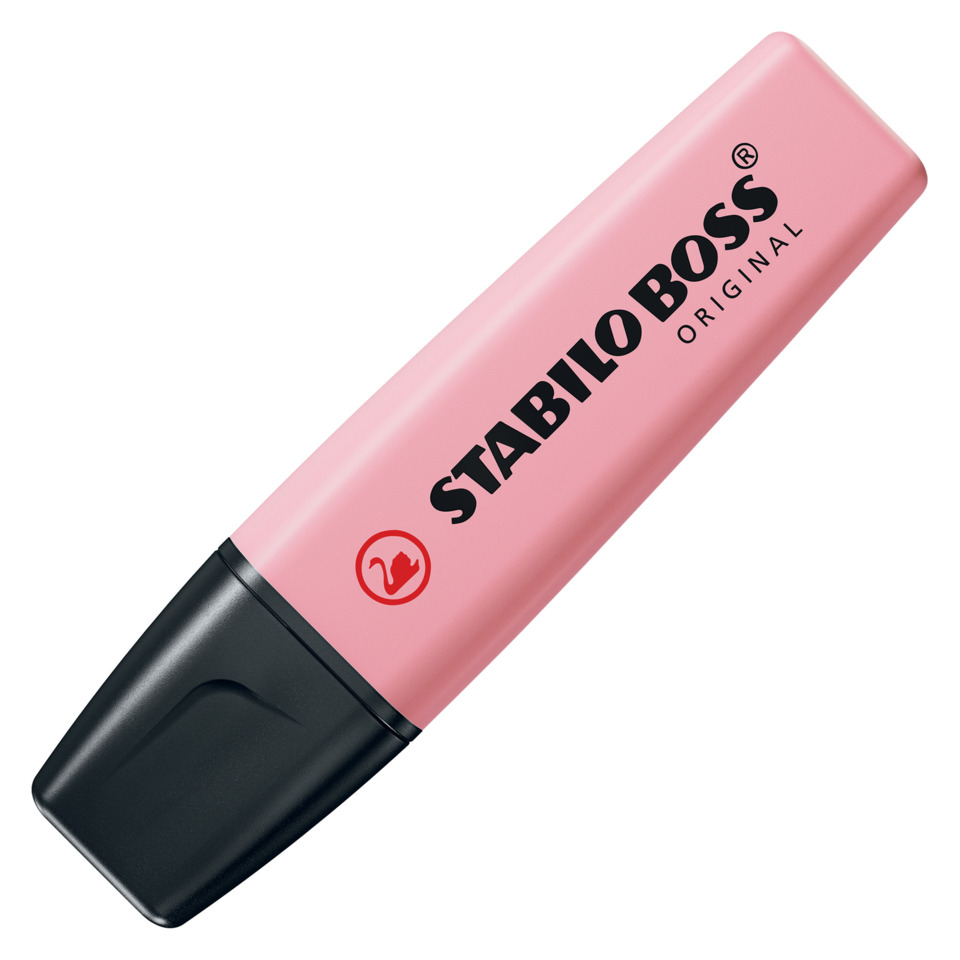 Highlighter, Pink, Kraftmarker, Lipstick-Optik, Stabilo Boss Original, pink, Highlight, Marker, Stabilo, Korrektur