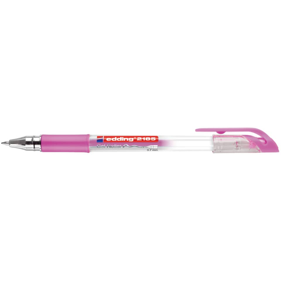 Kugelschreiber, Gelroller, Rundkugelschreiber, pink, 0.7 mm