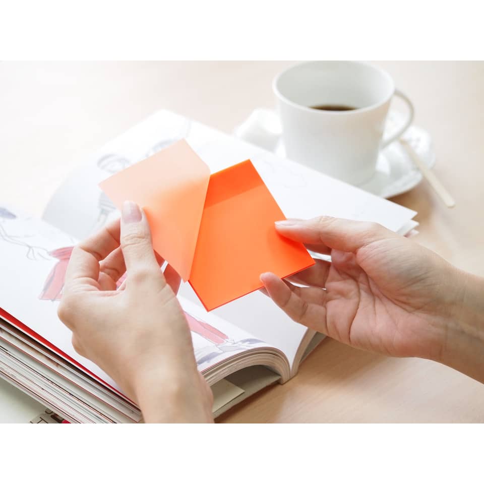 Post-it notes, Notizpapier, Pflaster, Orange Notiz, Buchstütze