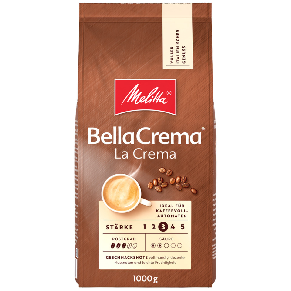 Kaffee, Kaffeebohnen?, La Crema, BellaCrema, 1000 g