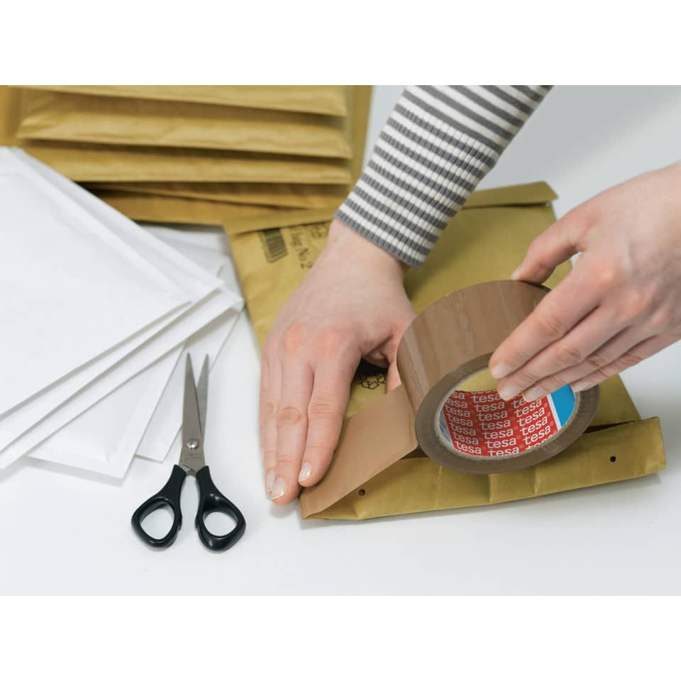 Klebeband, Masking Tape, Scheren, Papiere, Verpackung