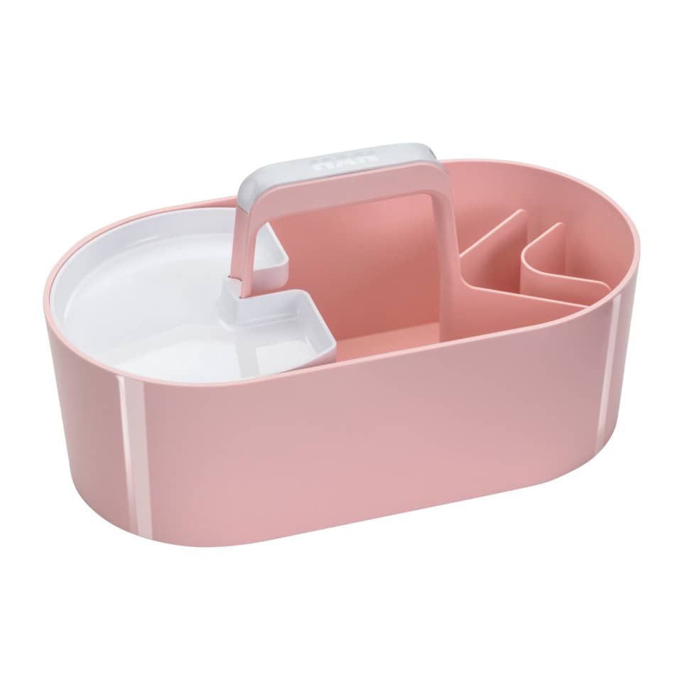 Toolbox LOFT mit 4 Fächern, herausnehmbarer Ablageschale und Tragegriff, flamingo rose HAN 1200-86