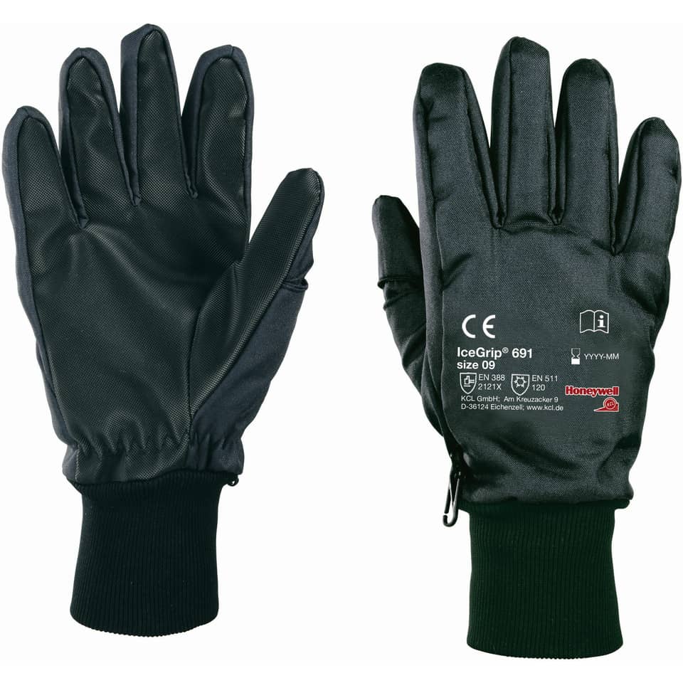 handschuhe, winterhandschuhe, schwarz, synthetik, yk