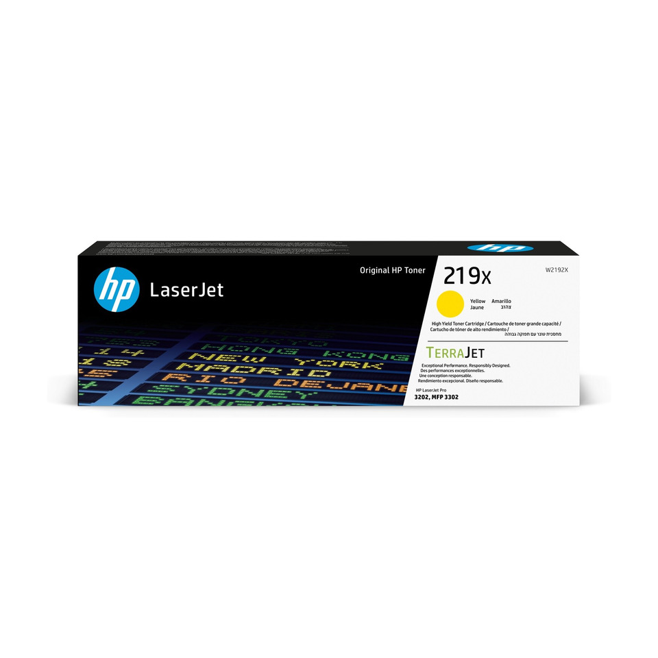 LaserJet, Toner, HP, 219x, Gelb