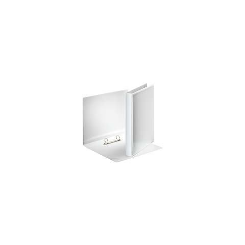 Ringbuch Präsentation, mit Taschen, A4, PP, 2 Ringe, 25 mm, weiss ESSELTE 49708
