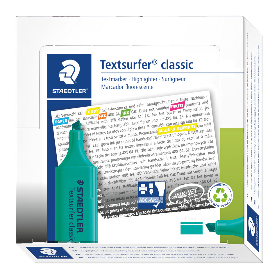 Marker, Textmarker, Fluoreszierende Tinte, Highlighter, Stift