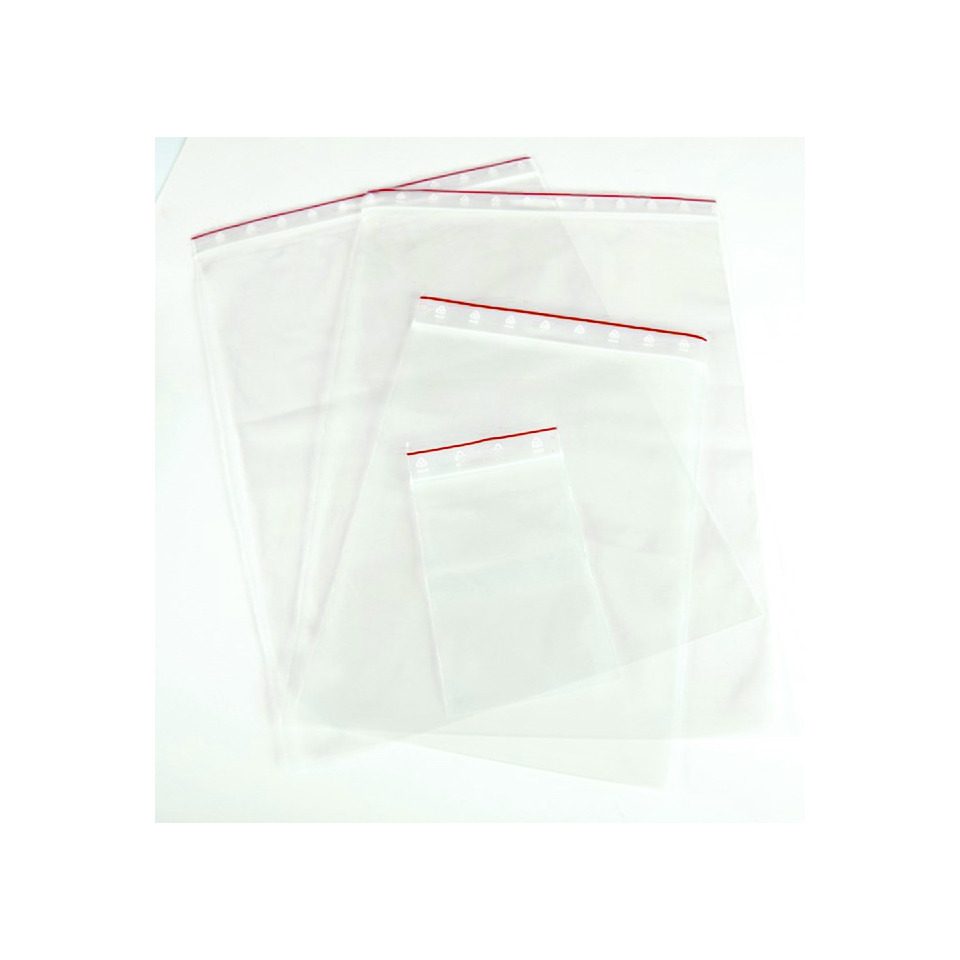 Zip-Beutel, klarsicht Kunststoff, Polypropylen, transparente Geldbörse, kleine Größe