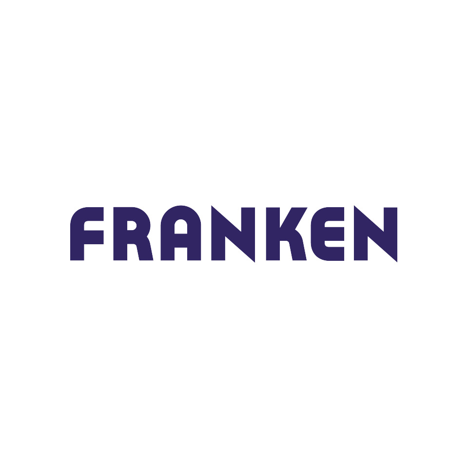 logo, text, FRANKEN, purple, mark