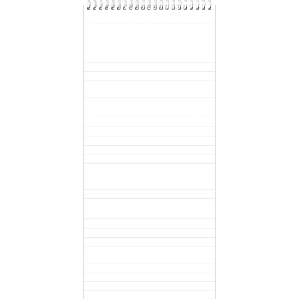 notizbuch, spiralbindung, rechteckig, linierte seiten, mini notebook