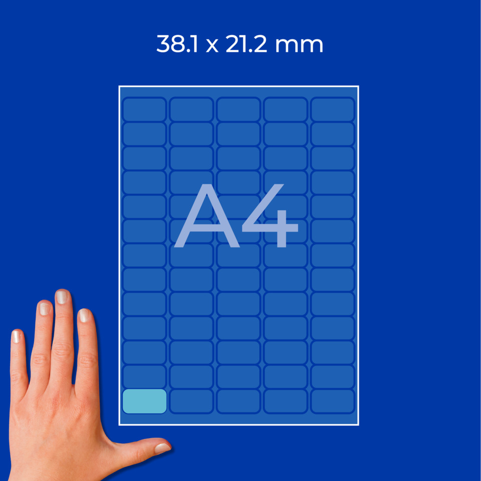 A4, Tabe, Papier, Blau, Hand