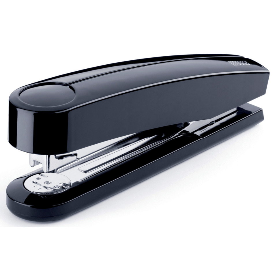stapler, papierstapler, metallic, schwarz, office