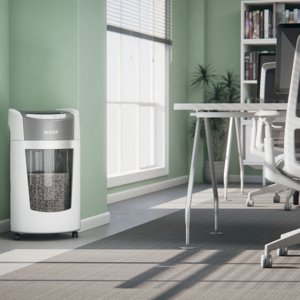 Schreibtischstuhl, Büro, Wasserfilter, Kübel, Büro-Arrangement