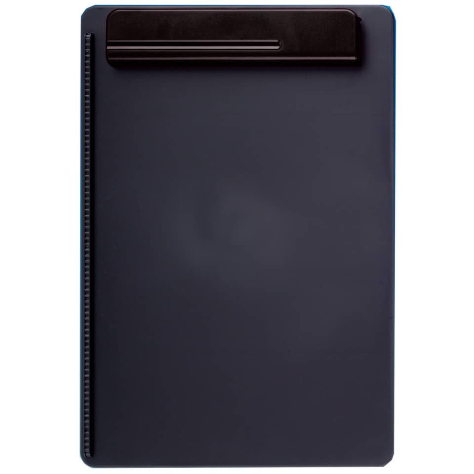 Clipboard, Kunststoff, Dunkelblau, Clip, Notizblock