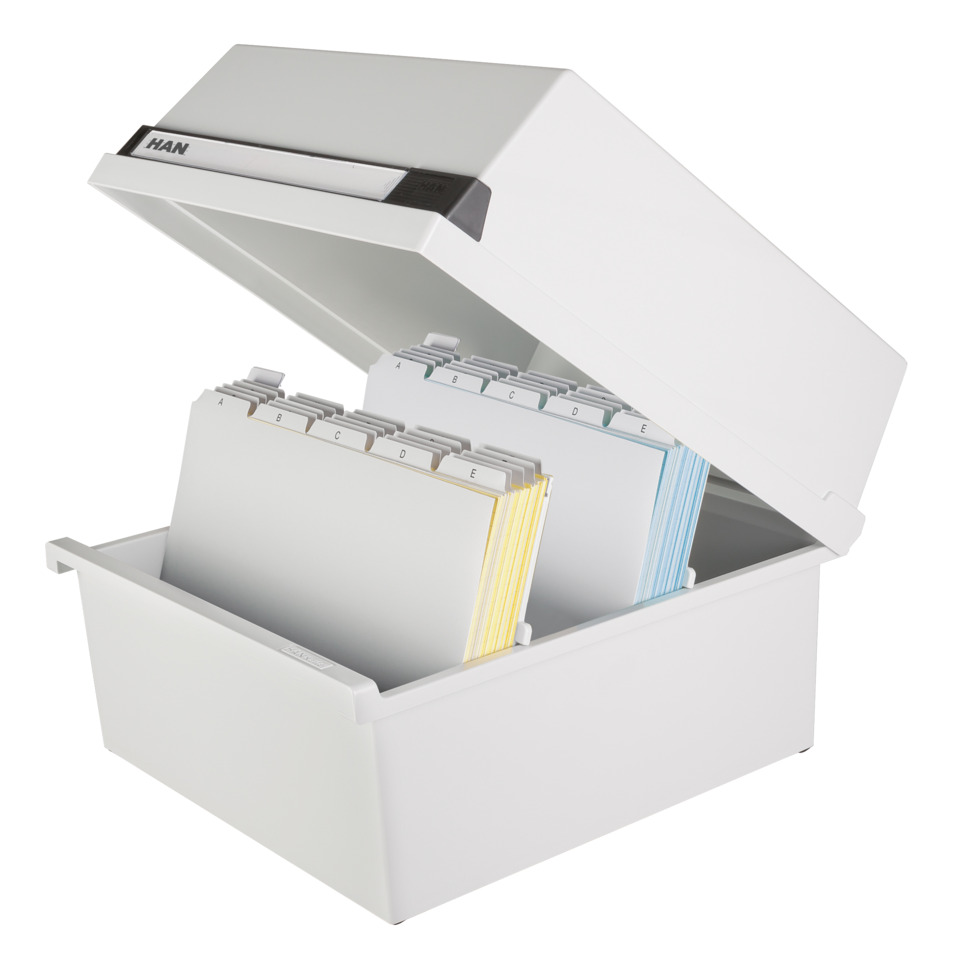 Dateiablage, Sortierbox, Ablageschale, Indexcard, Archivbox
