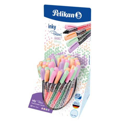 Tintenschreiber Inky Pastell, sortiert PELIKAN 300007865