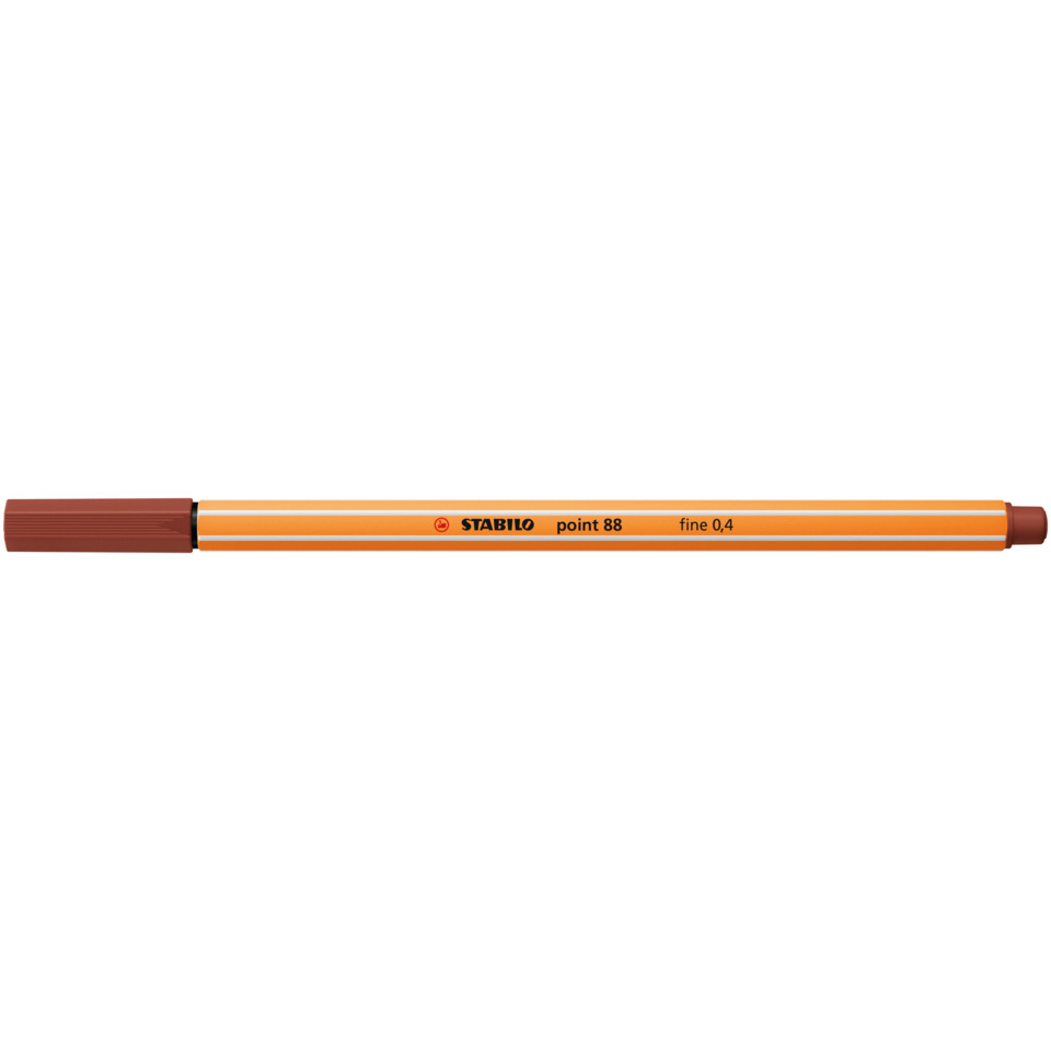 marker, orange, plastik, zweiseitig, stift