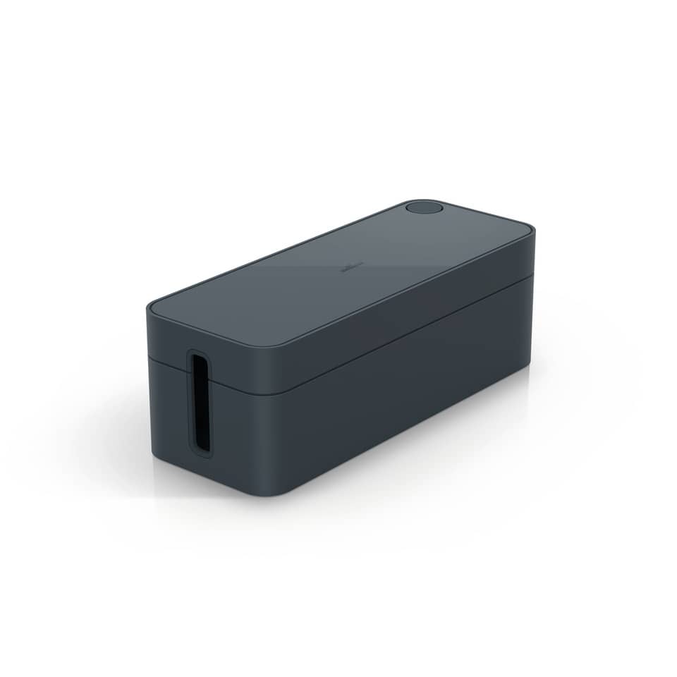 Powerbank, Externe Batterie, USB-C Anschluss, Tragbares Ladegerät, Dunkelgrau