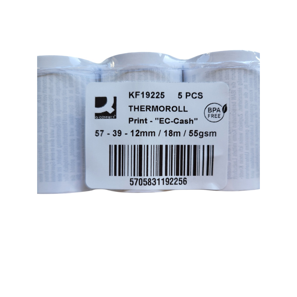 Thermoroll, Druck, Etikett, Barcode, Verpackung