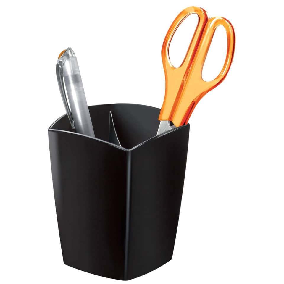 Schreibtisch-Organizer, Zettelhalter, Stifthalter, Schere, Kunststoff-Set
