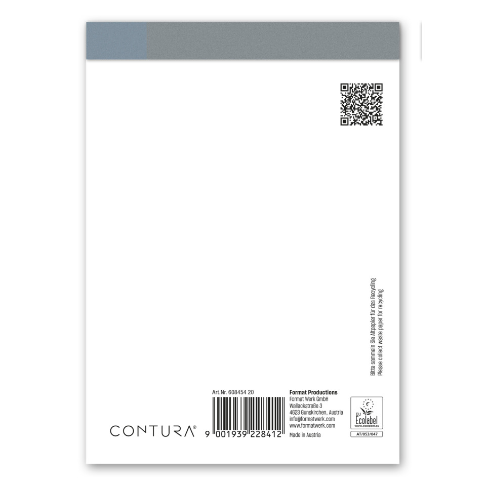 briefpapier, notizblock, rückseite, weiß, qr-code