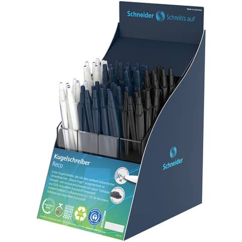 Kugelschreiber Reco, im Display sortiert SCHNEIDER 306531
