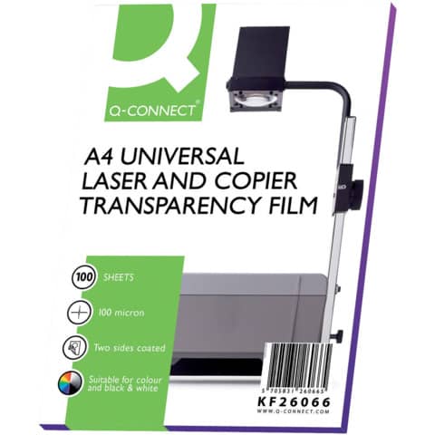 Kopierfolie, A4 Q-CONNECT KF26066 Kopierfolie, A4 Q-CONNECT KF26066