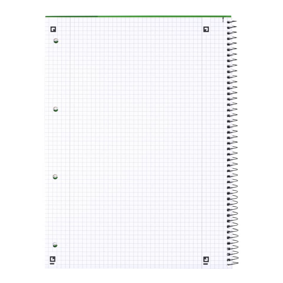 notebook, Spiralbindung, gegridetes papier, Leinwand?