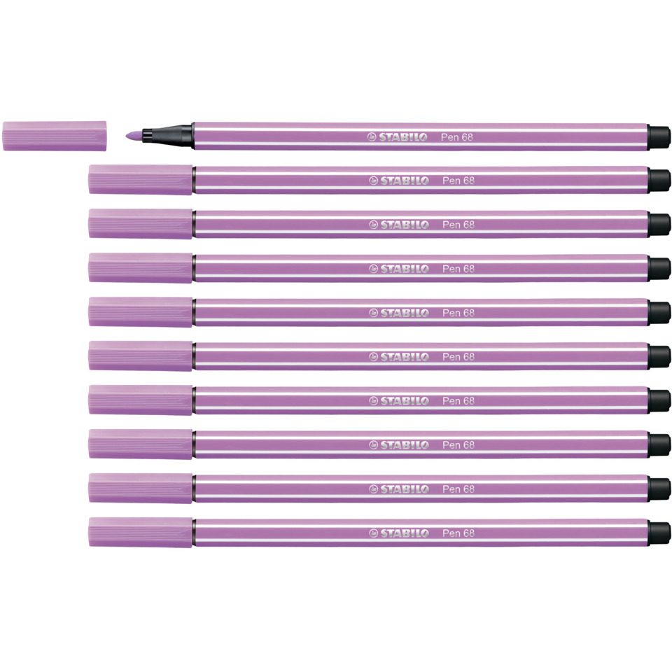 Stabilo Pen 68, Marker, Tintenstift, Lila, Feiner Strich