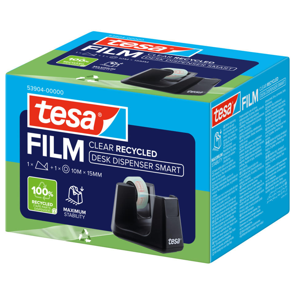 Filmmaterial, Transparent Tape, Recyceltes Filmmaterial, Desk Dispenser, Klebeband