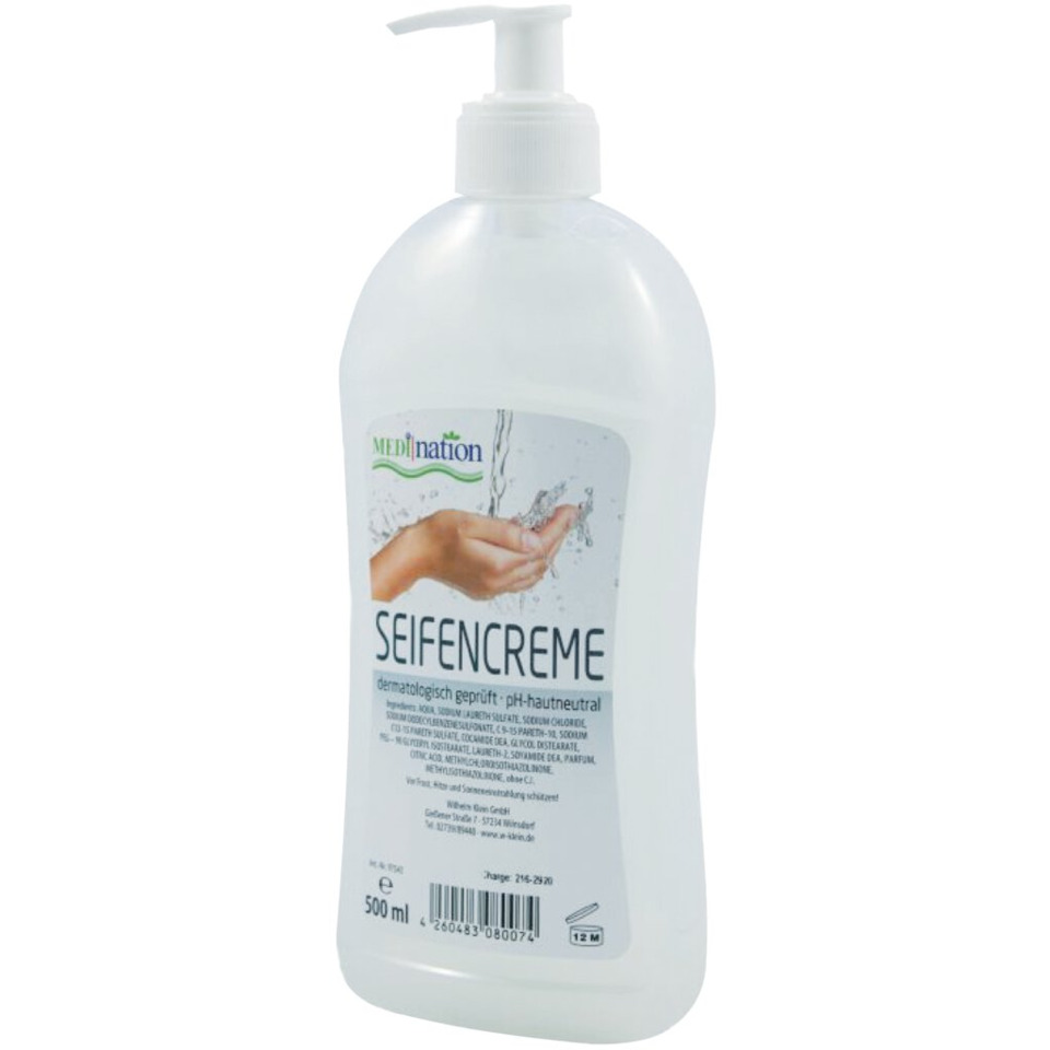 Seife, Seifencreme, Duschgel, Handwaschmittel, 500ml