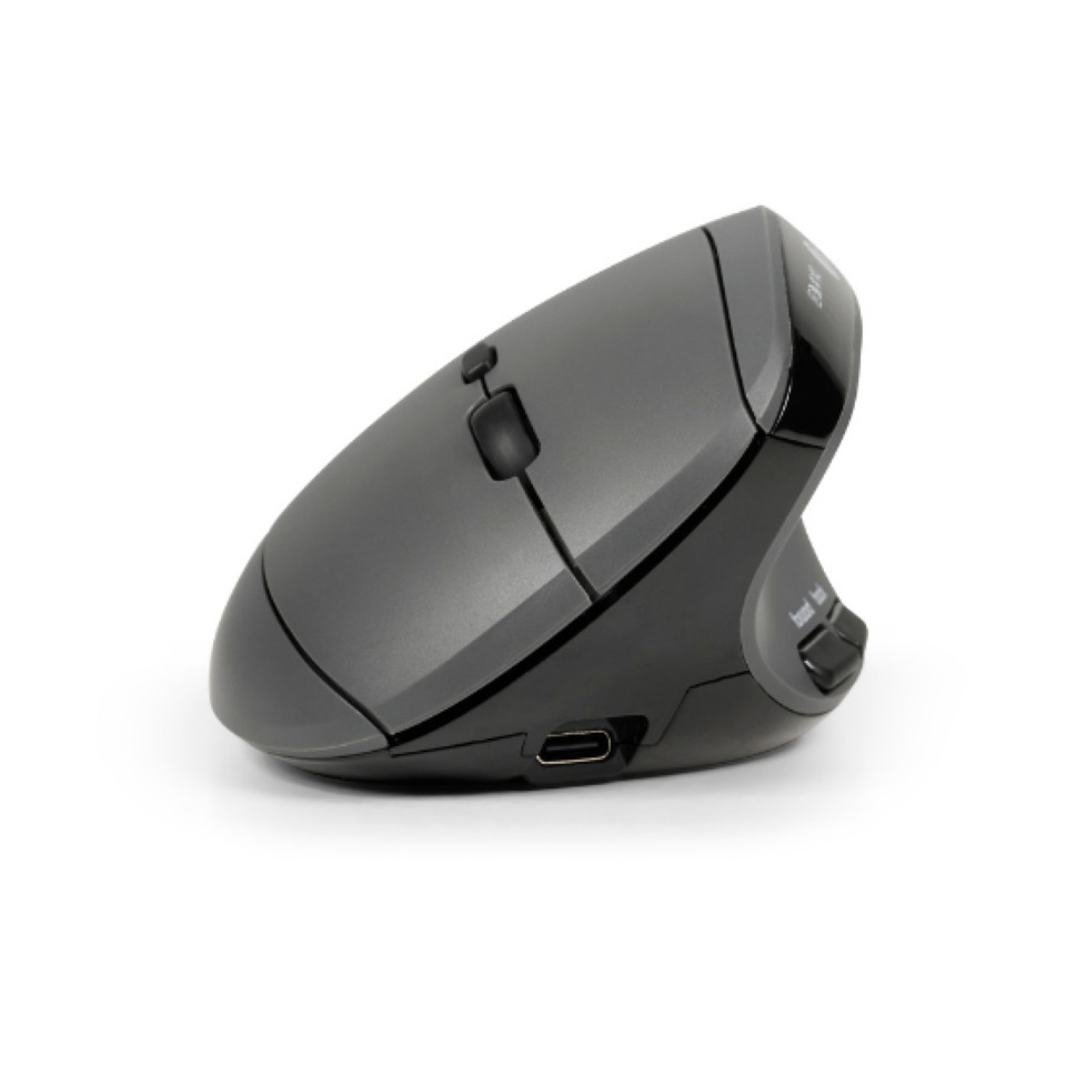 Maus, Drahtlos, Bildlauf, USB-C, Ergonomisch