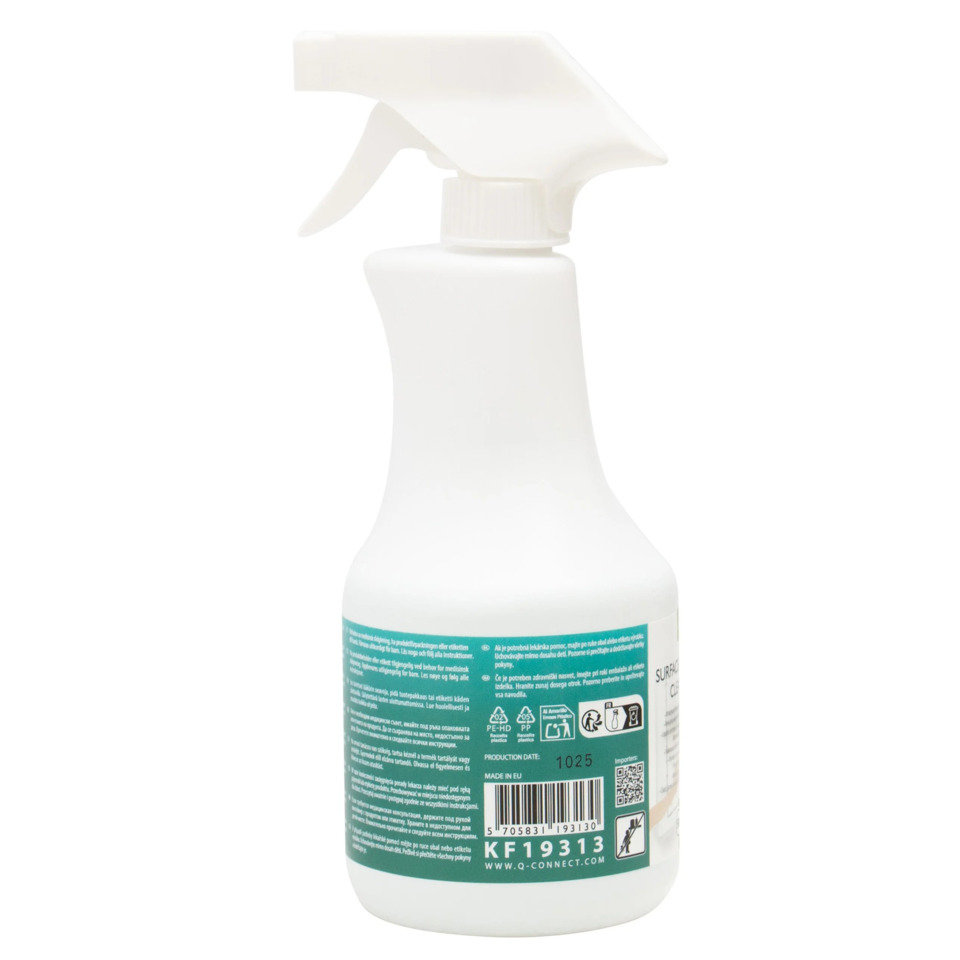 Sprayflasche, Reinigungsmittel, Trigger-Sprüher, Flasche, Grüne Etikette
