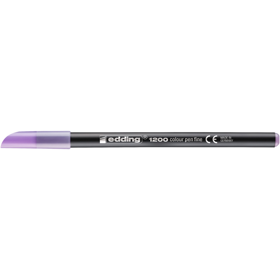 Farbbleistift, lila Kappe, Feinminenstift, feine Linie, Hergestellt in Deutschland, Bleistift, Stift, Farbpen, Kugelschreiber, Marker