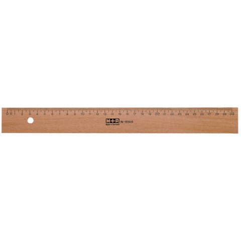 Holzlineal, 30cm M+R 719300000