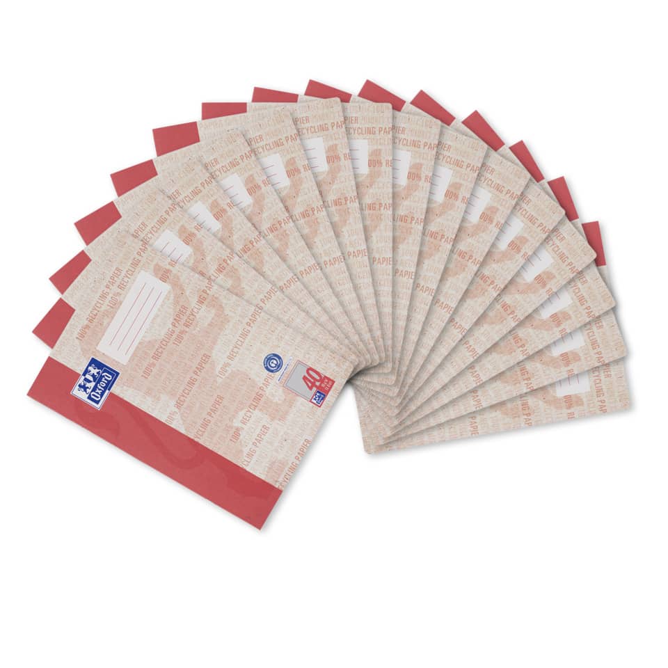 Ummantelbare Umschläge, Umpackpapier, Kartenumschläge, Abfallpapier, Rückseite rot