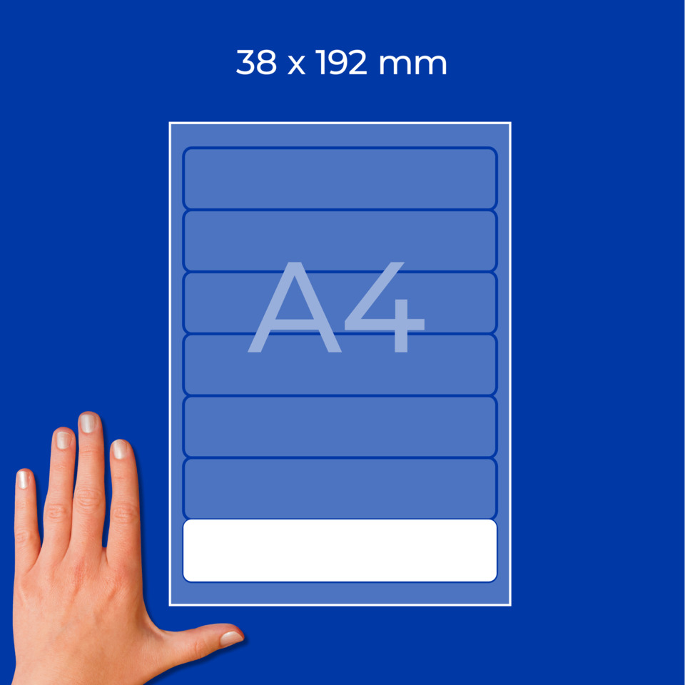A4, Papel, Notizblock, Blatt, Hand zur Größenvermutung