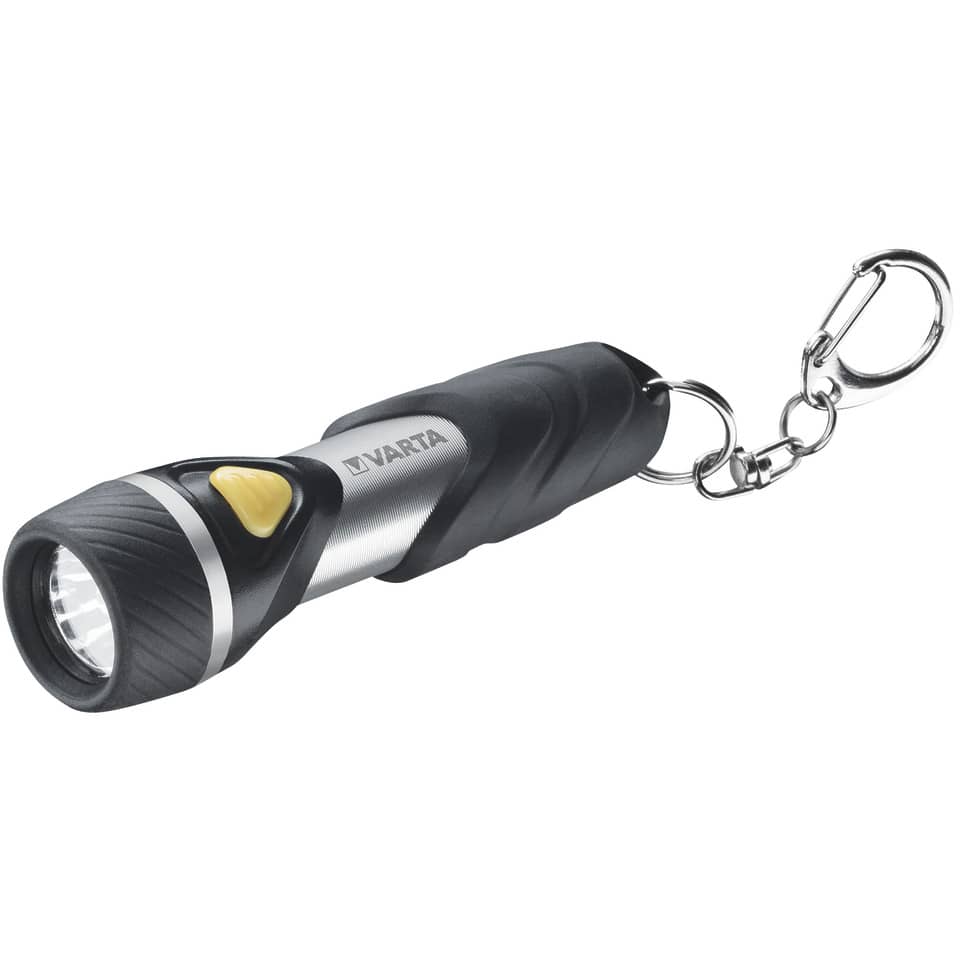 Taschenlampe, LED, Kompakt, Schlüsselanhänger, Varta