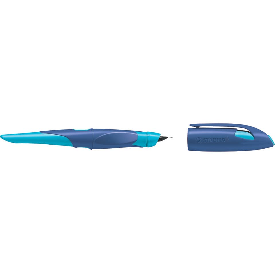 Kunststoffstift, Kugelschreiber, Clip, 5mm Feinmine, blauer Stift
