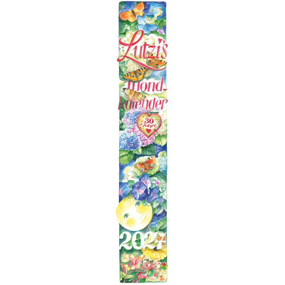 Kalender, Wandkalender, Jahreskalender, Monatskalender, Blumenmotiv